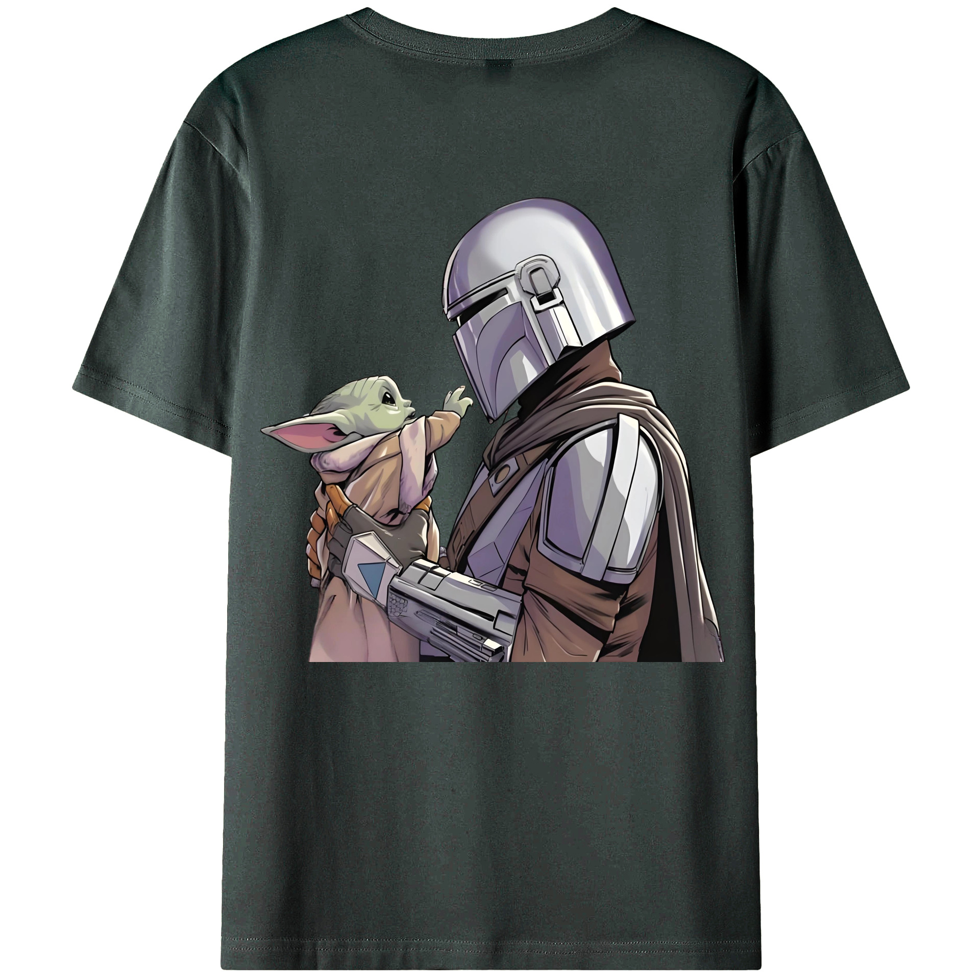 （画像用） スター・ウォーズ Star Wars 綿100％ メンズ半袖Tシャツ（バックプリント） 通気性
